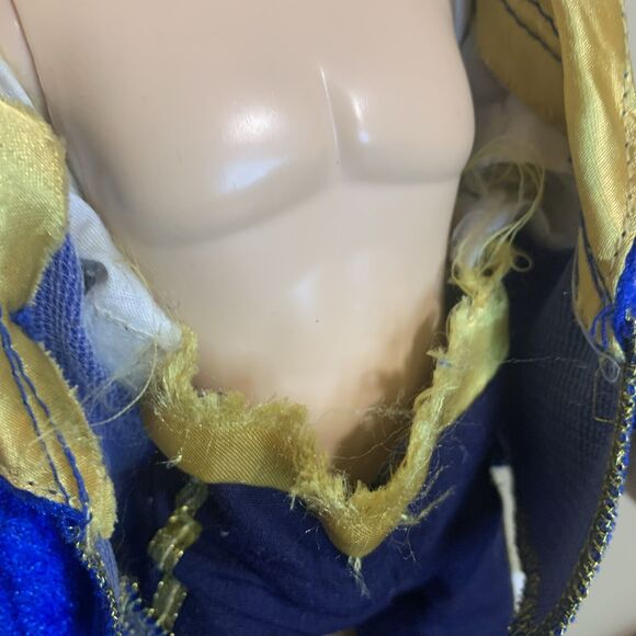 Disney Store Beauty And The Beast Adam 12 INCH Doll w plastic head mask coat - Picture 3 of 10